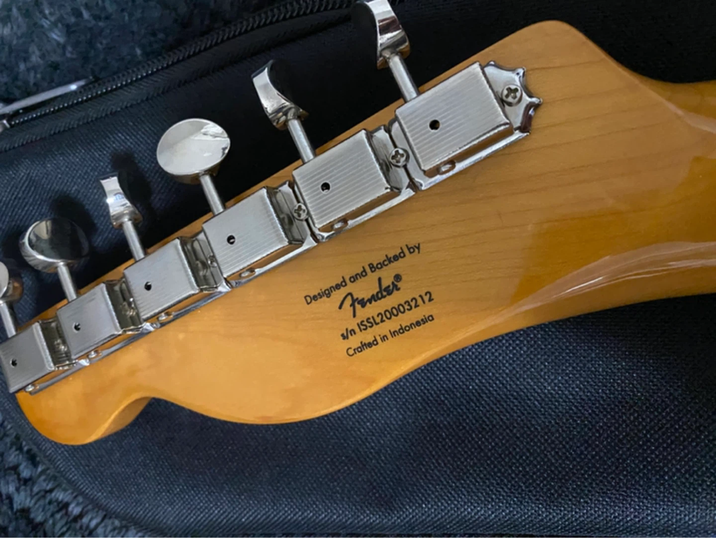 Fender Squier Custom Telecaster Electric Guitar - photo 4