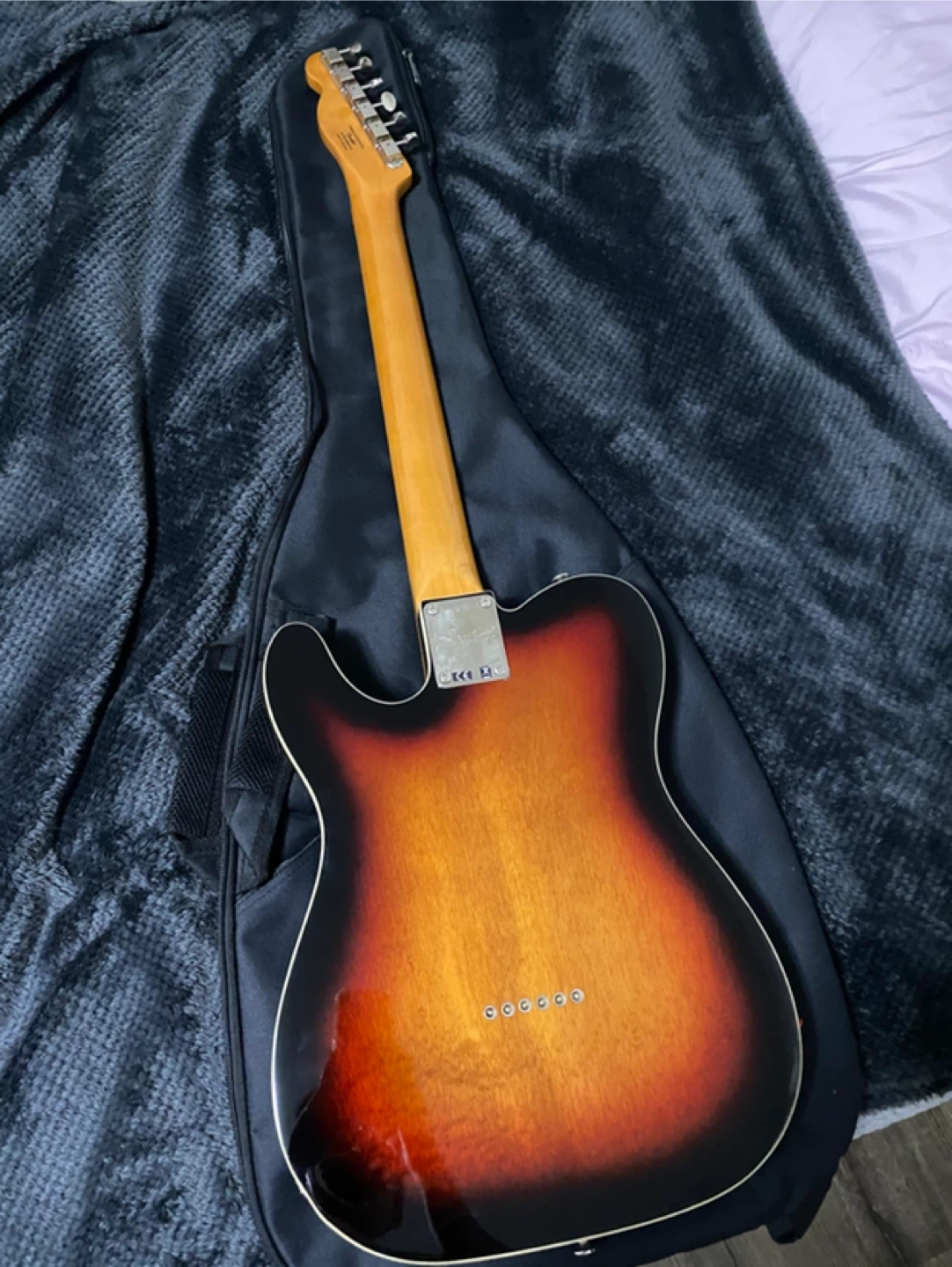 Fender Squier Custom Telecaster Electric Guitar - photo 5