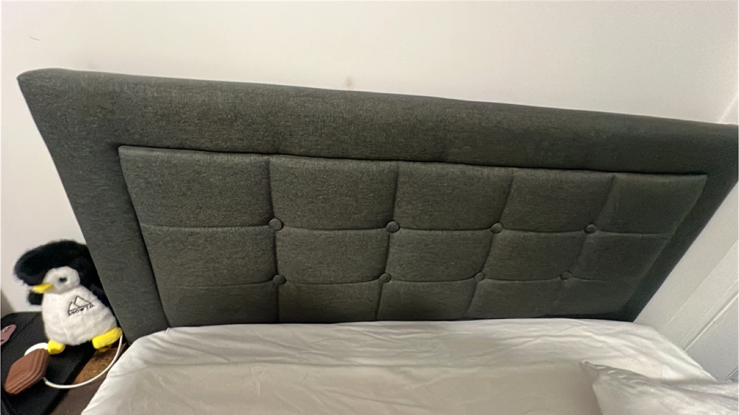 Dark Grey bed frame