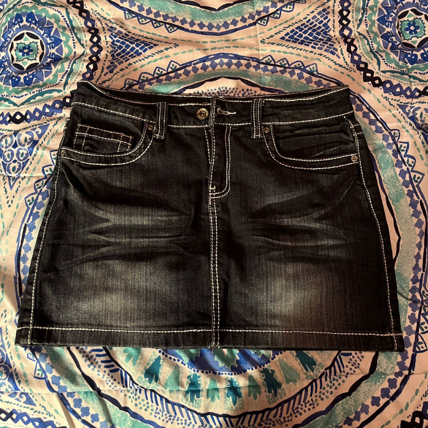 Warehouse One Women's Denim Skirt Size 4 - photo 2