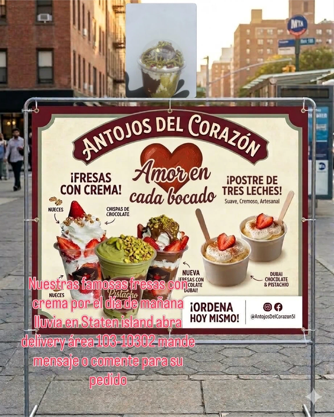 Antojos del Corazon Dubai Chocolate & Pistachio Dessert Cup - photo 2
