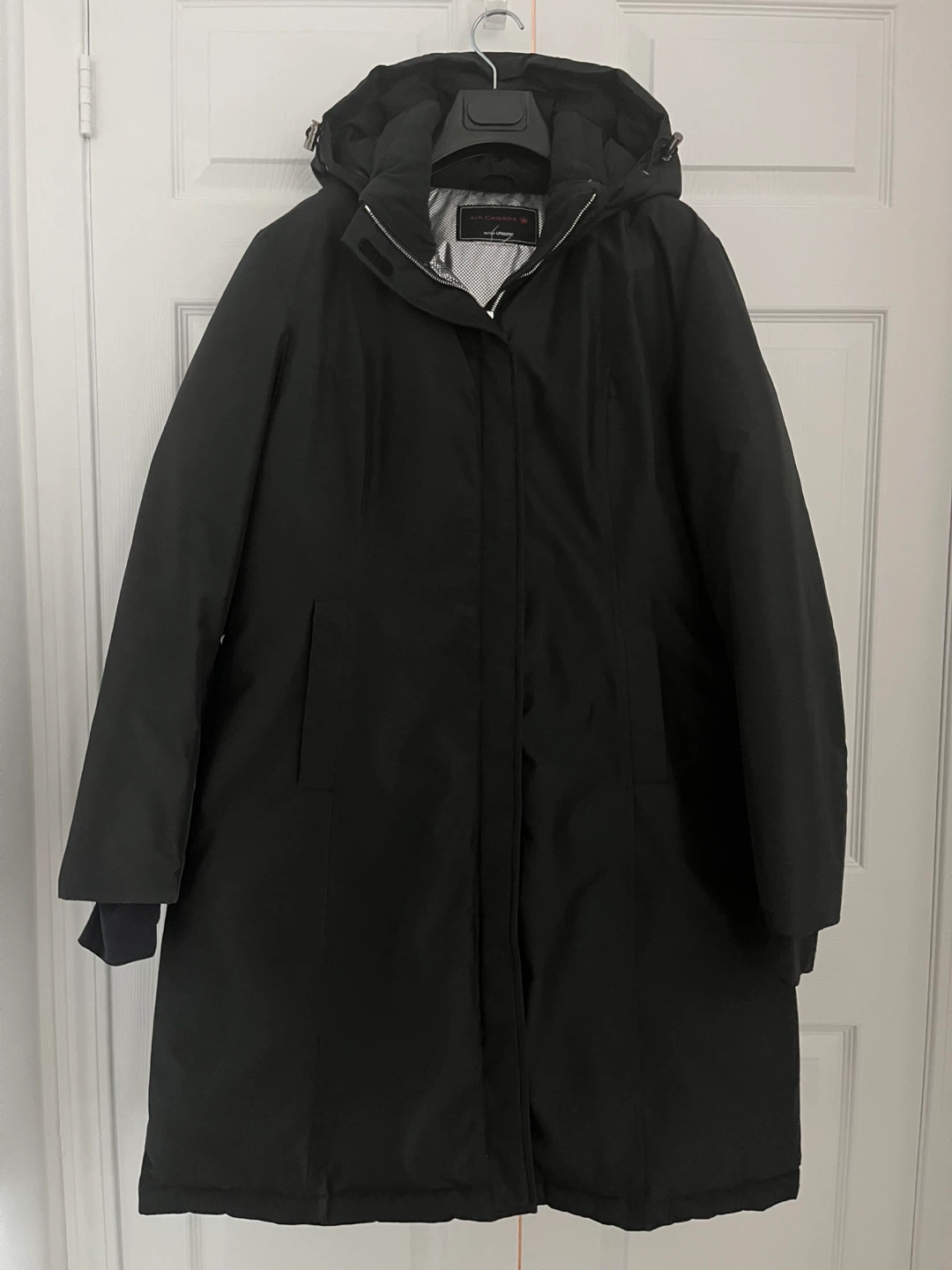 Air Canada Unisync Black Winter Coat