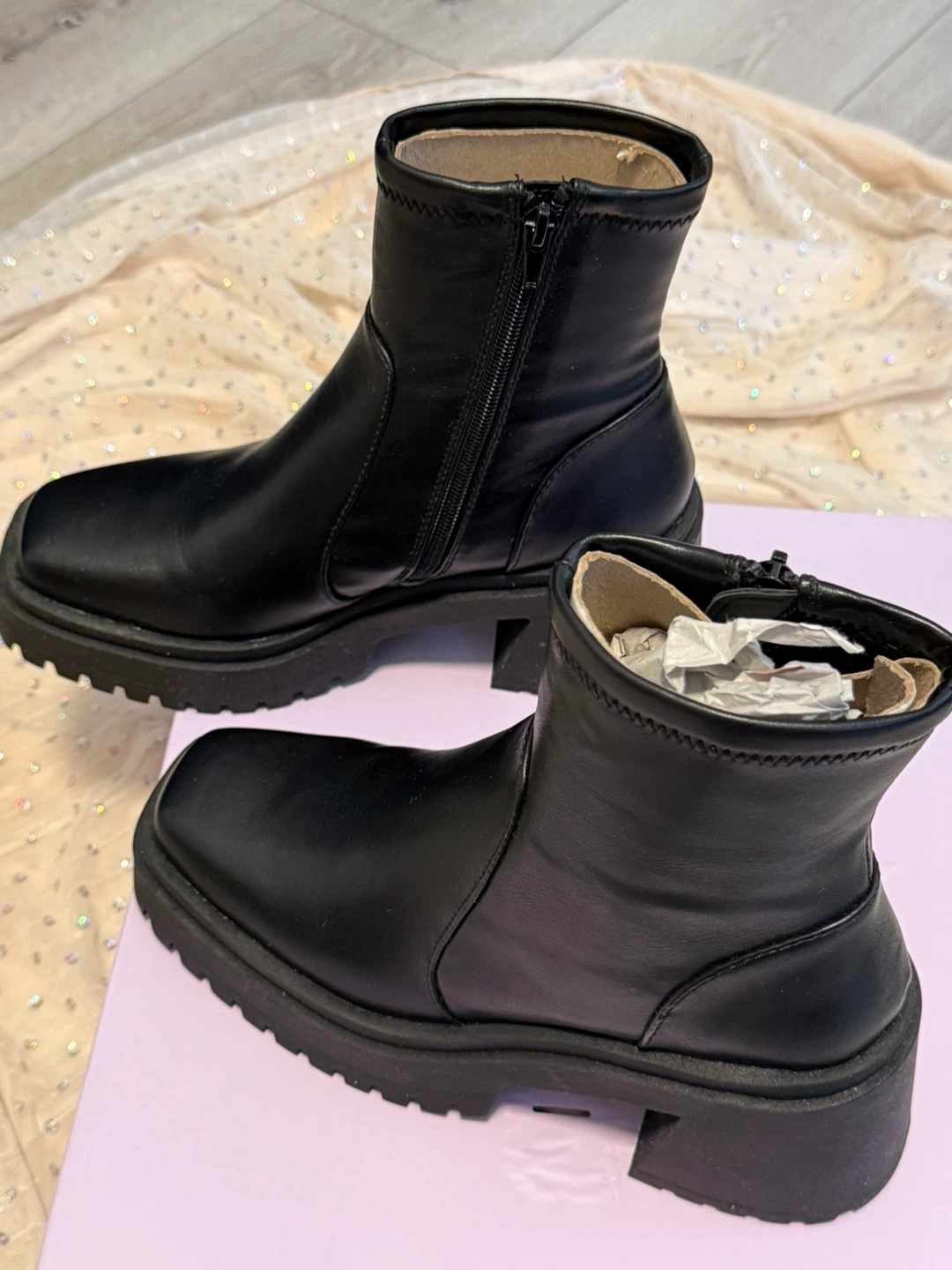 Black Madden Girl Platform Ankle Boots - photo 2
