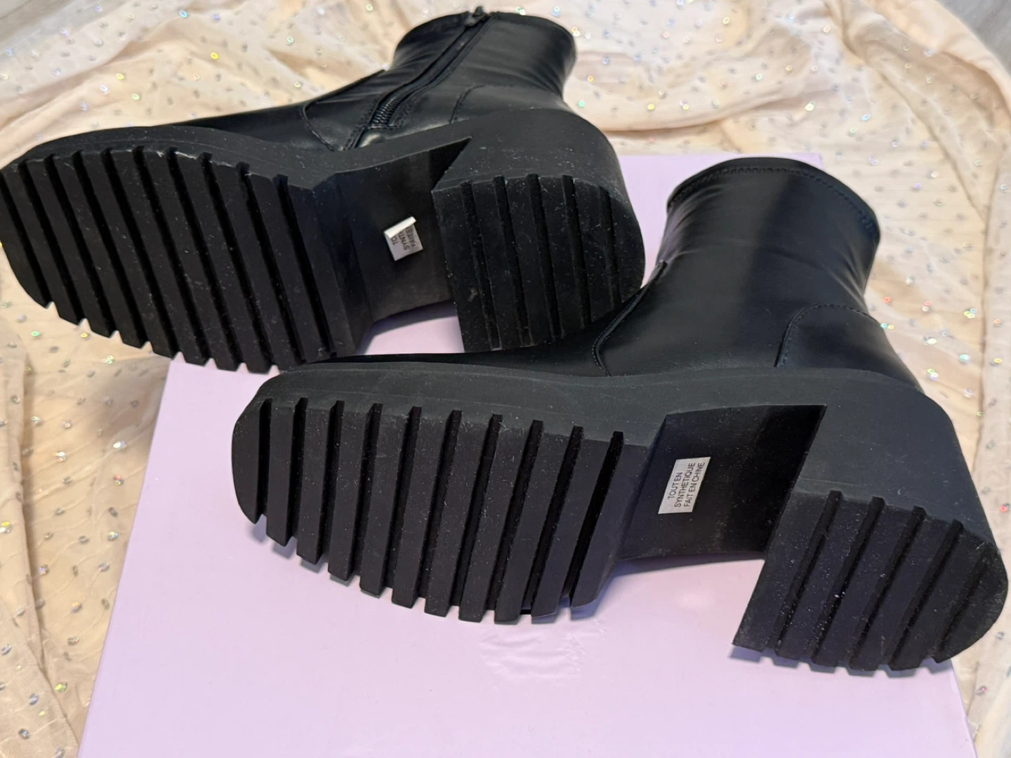 Black Madden Girl Platform Ankle Boots - photo 3