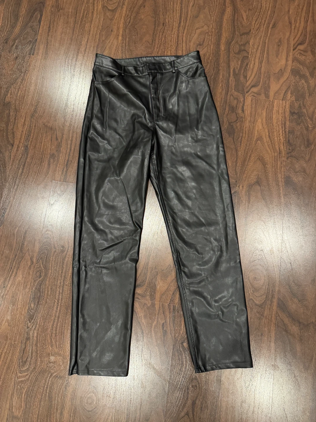 DYNAMITE Black Faux Leather Pants - Size 10