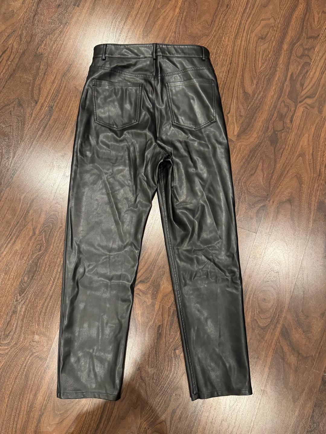 DYNAMITE Black Faux Leather Pants - Size 10 - photo 2