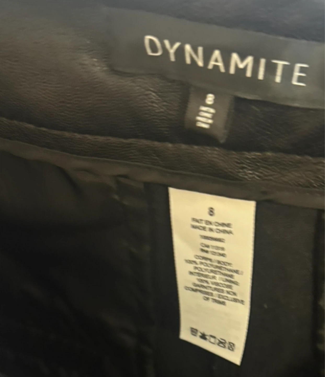 Dynamite faux leather pants - 8 - photo 3