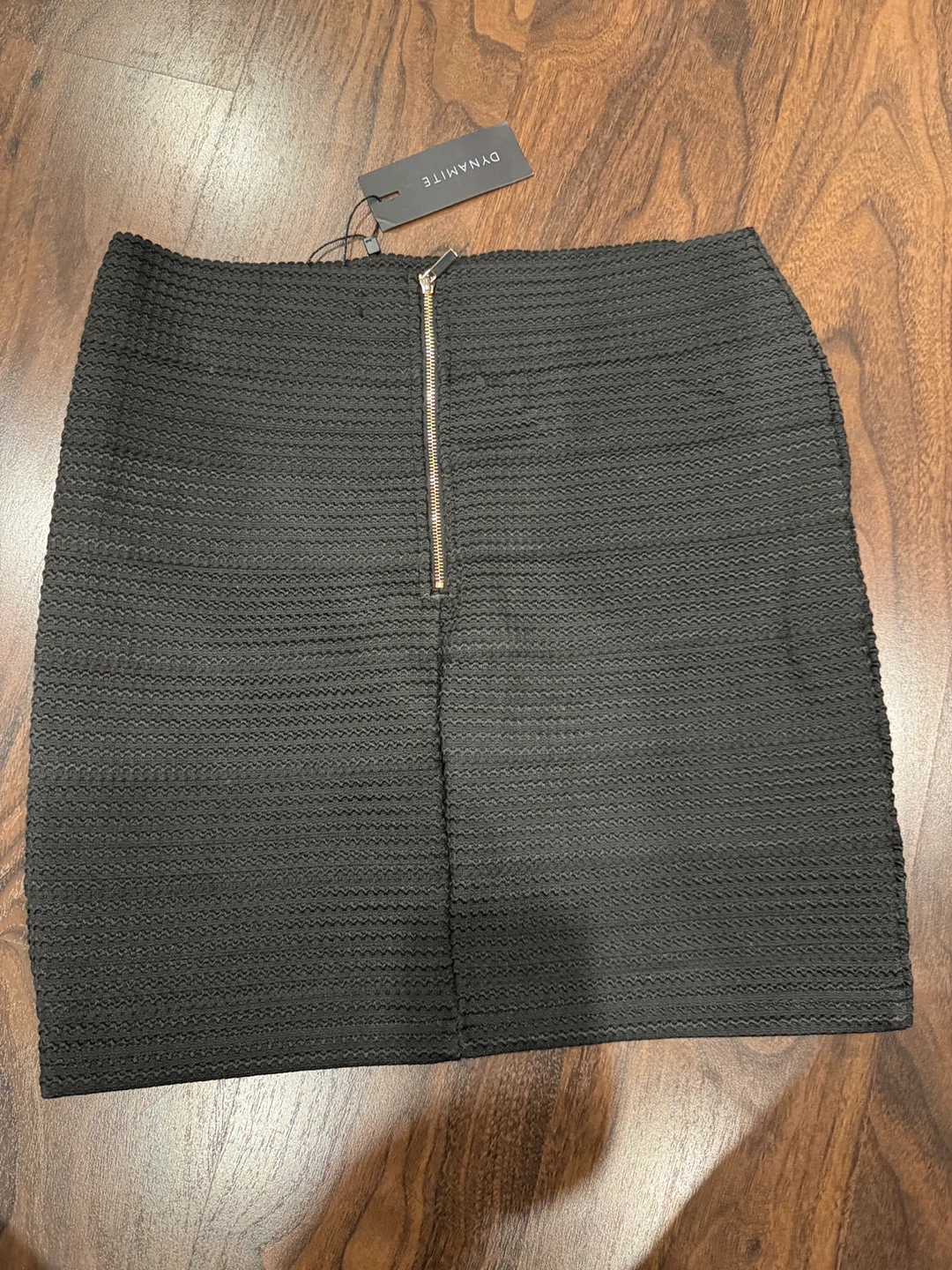 DYNAMITE Black Bandage Bodycon Mini Skirt - Size M - photo 2