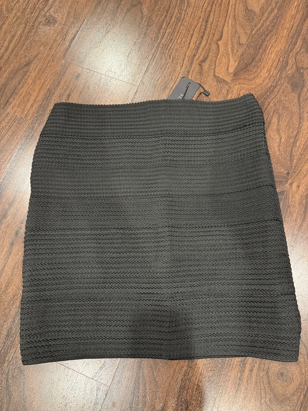 DYNAMITE Black Bandage Bodycon Mini Skirt - Size M
