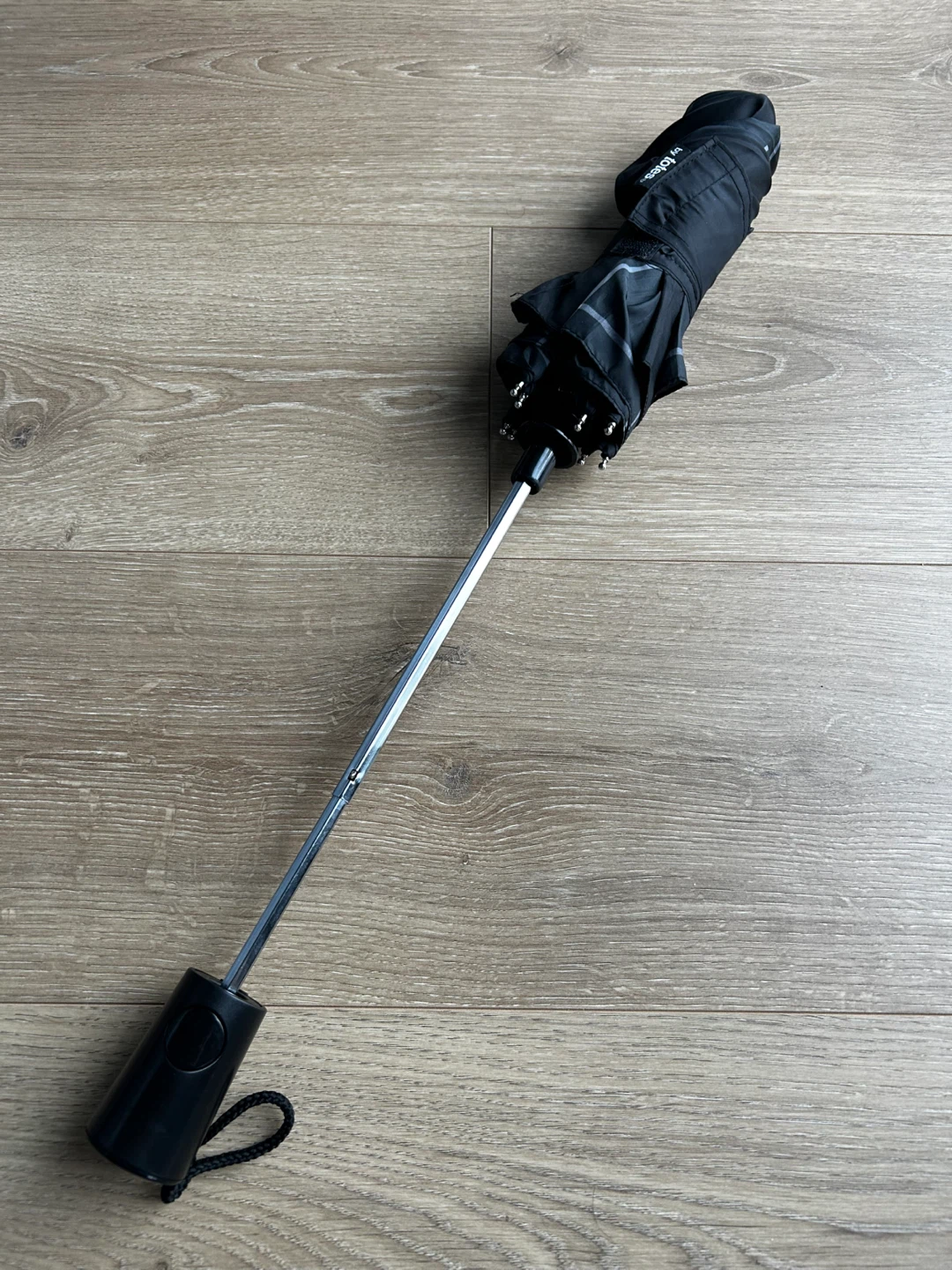 Black Totes Compact Folding Umbrella