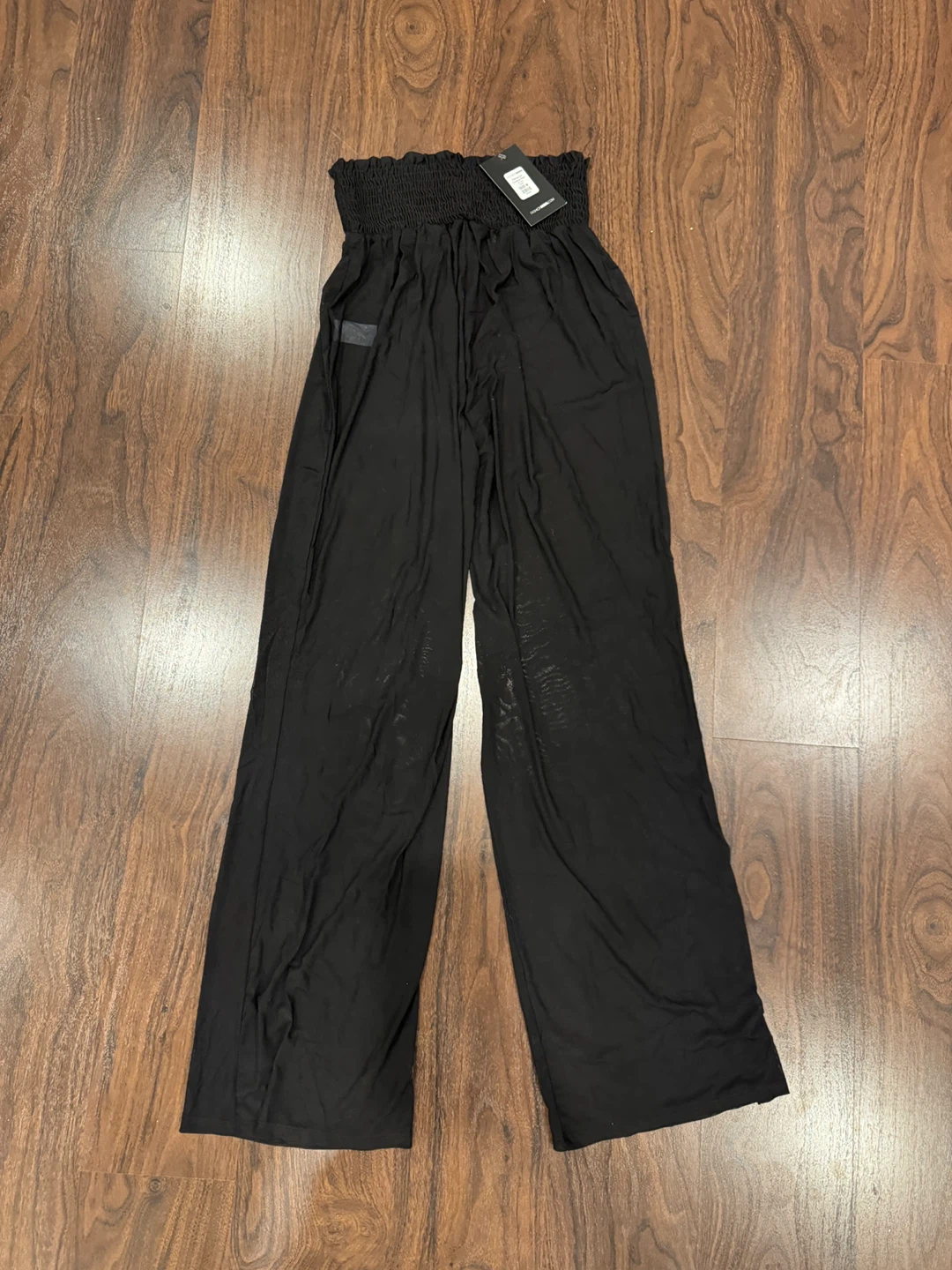 Fashion Nova Black Swim Coverup Pants - Size M