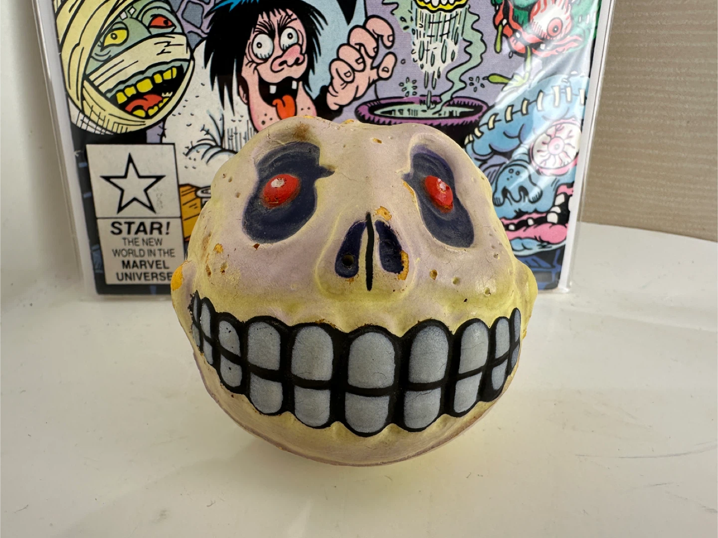 Madballs Skull Face Series 1 Original 1985 Madballs