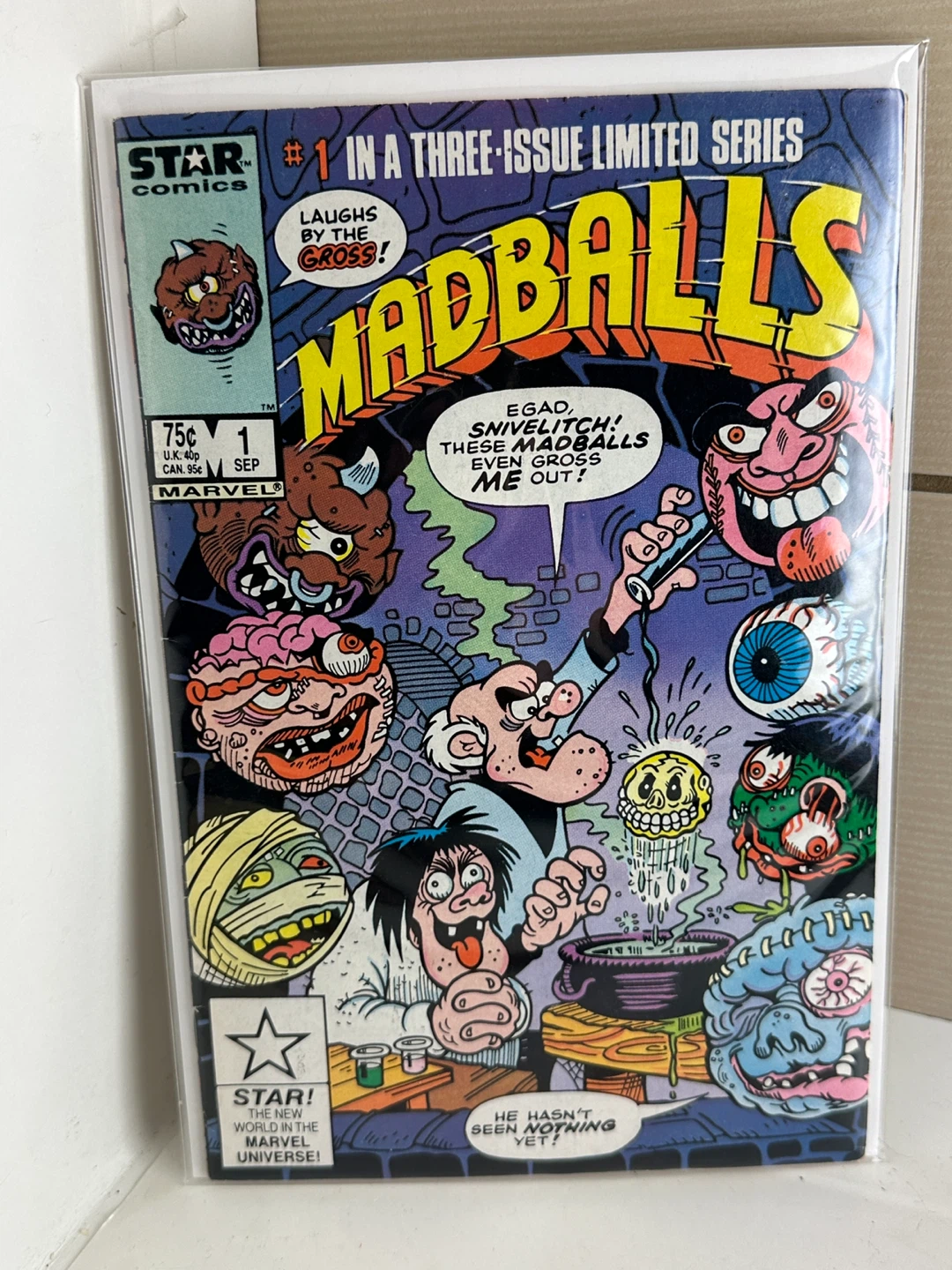 Madballs #1 Comic Book (Star Comics, Marvel)