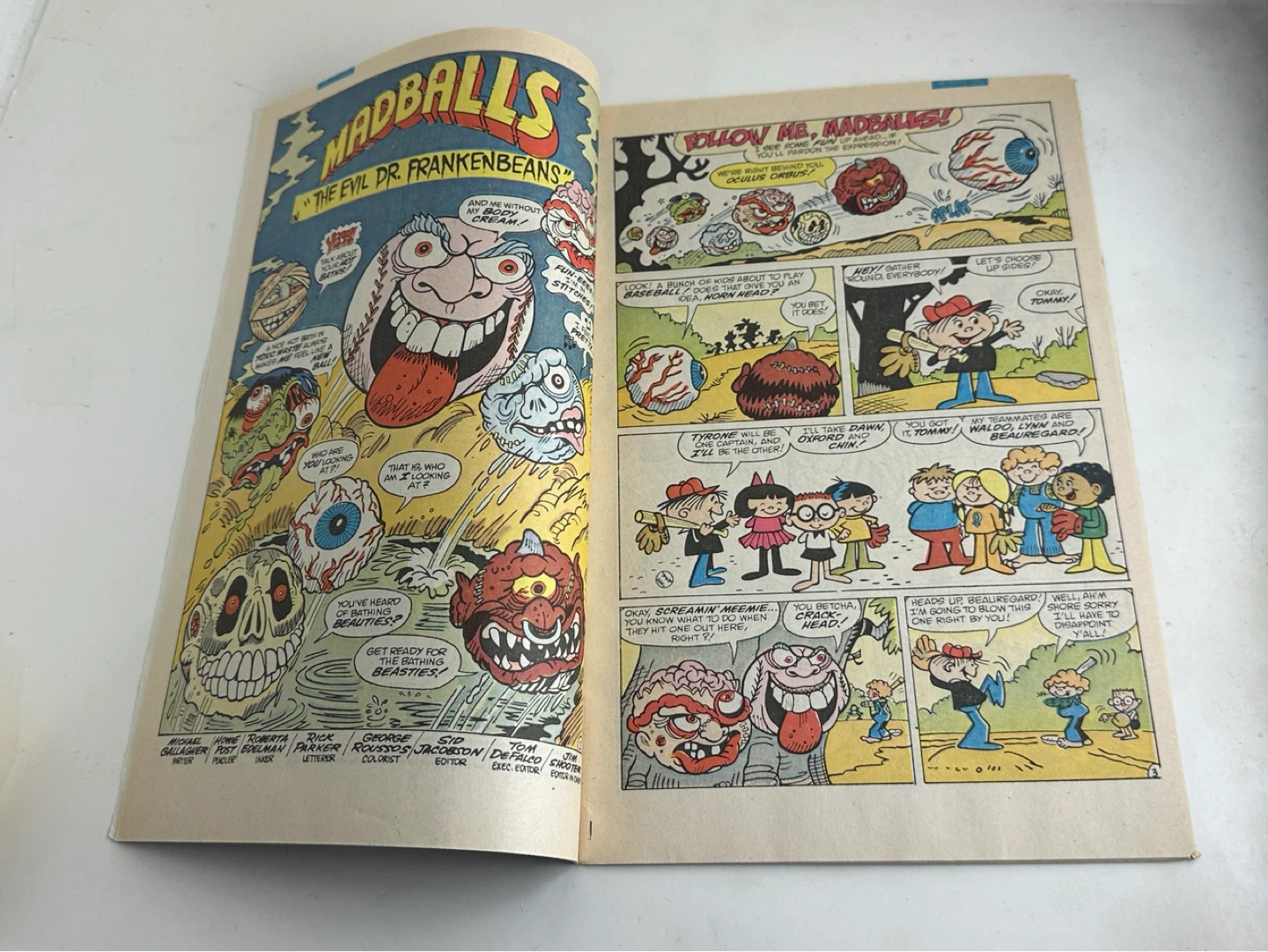 Madballs #1 Comic Book (Star Comics, Marvel) - photo 4