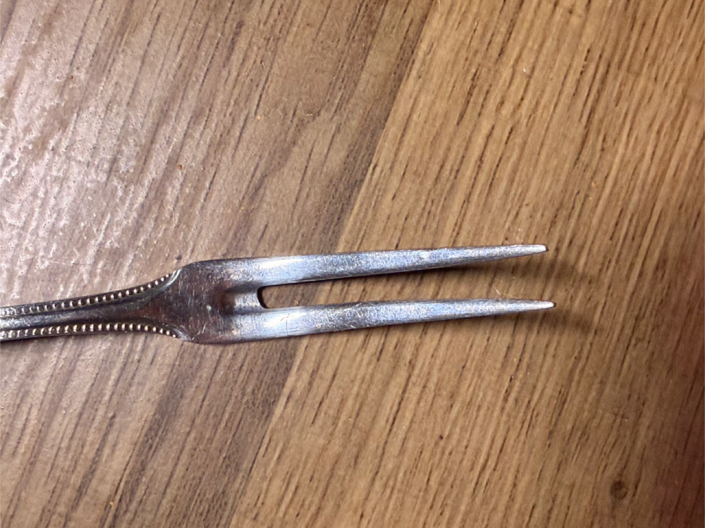Vintage Silver Plated Pastry Fork - photo 3