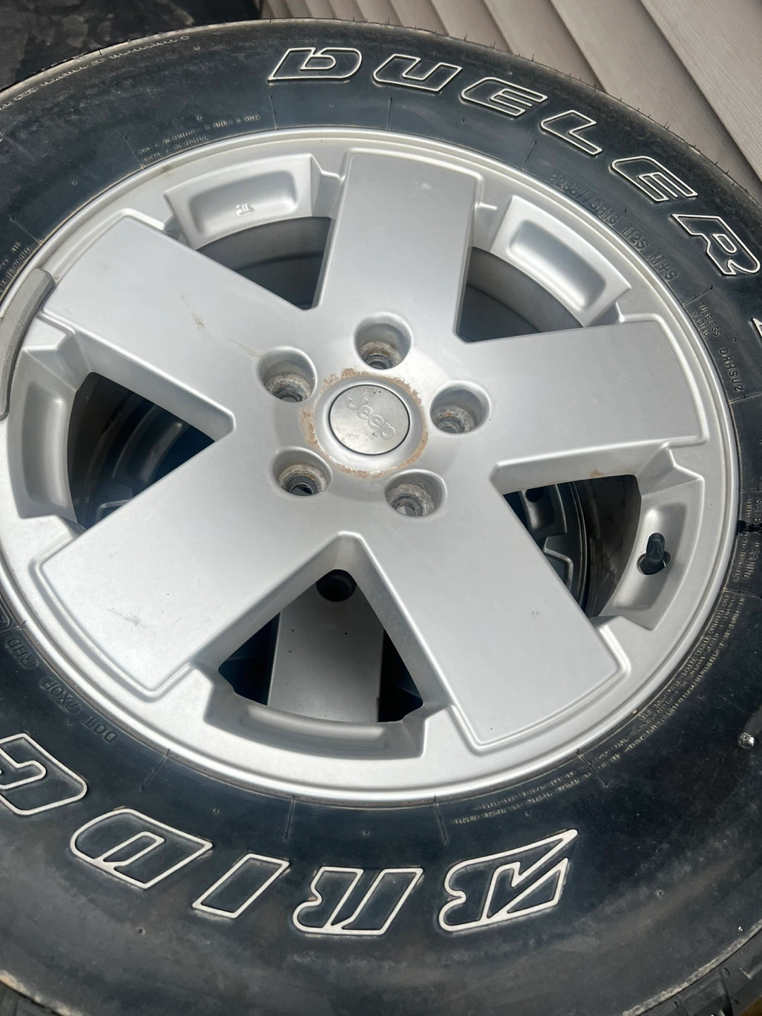 Jeep Wheels with Bridgestone Tires