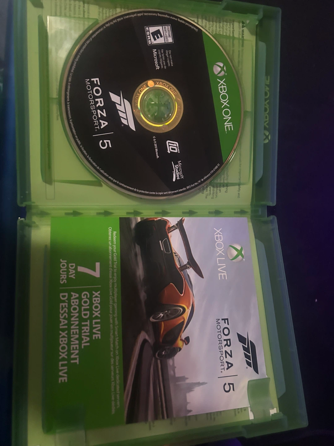 Xbox One Forza Motorsport 5 Game