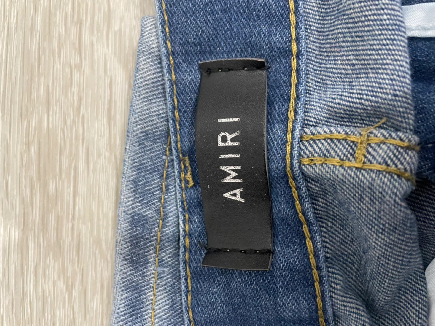 AMIRI Distressed Patch Jeans - photo 4