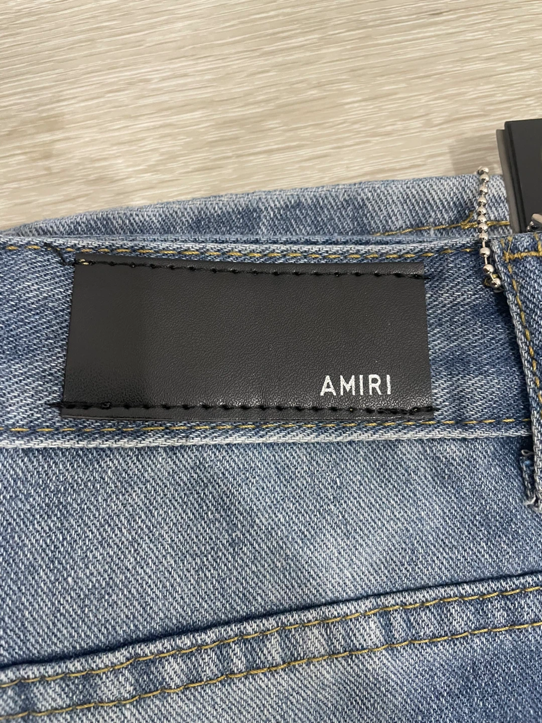 AMIRI Distressed Patch Jeans - photo 2