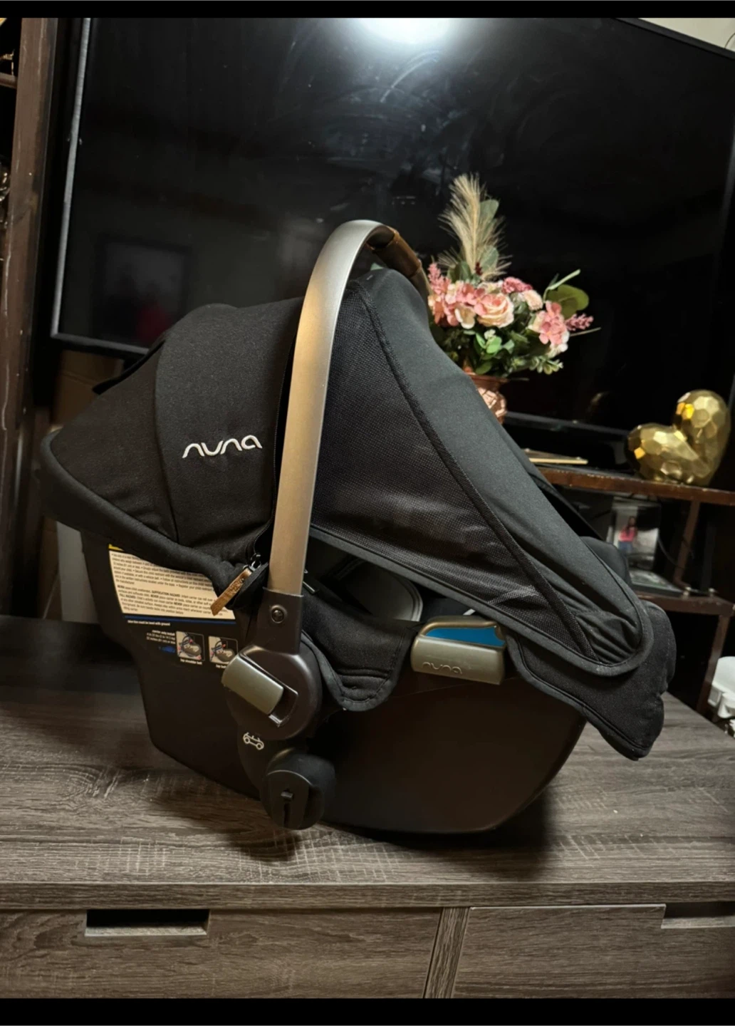 Nuna Black Infant Car Seat