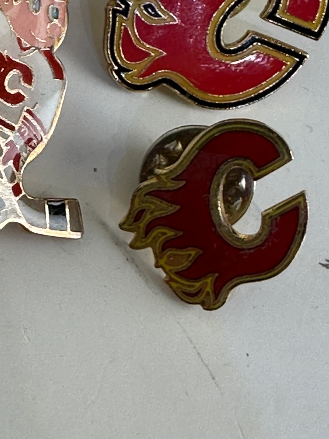 Calgary Flames Hockey Pins Set - photo 3