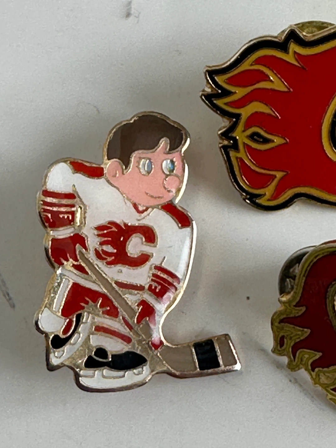 Calgary Flames Hockey Pins Set - photo 2
