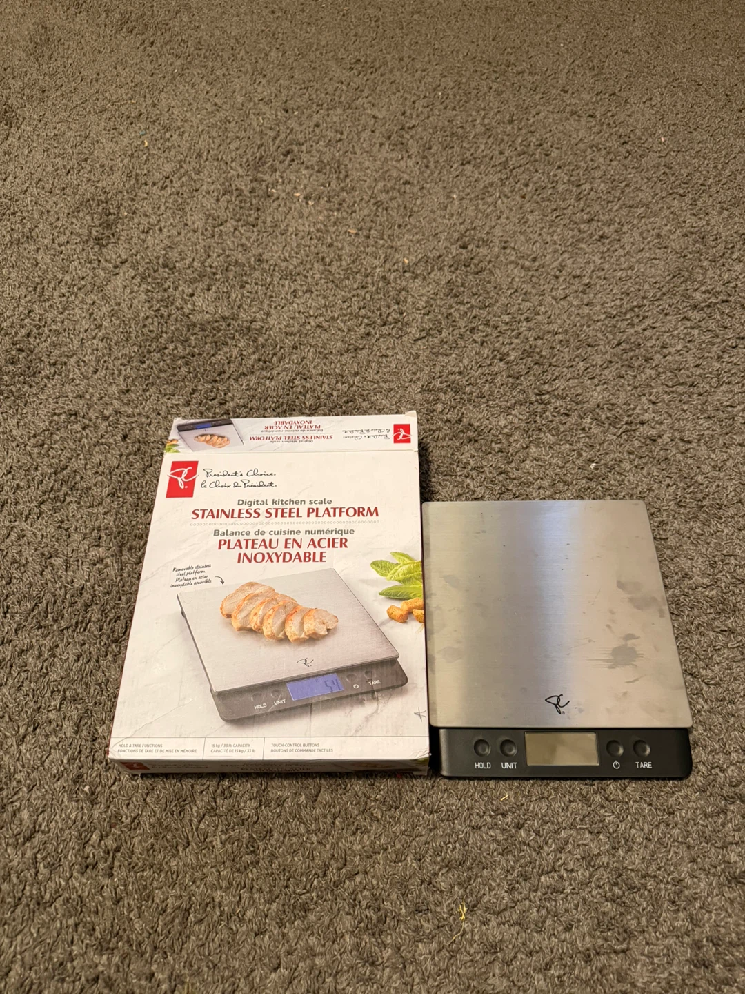 President's Choice Digital Kitchen Scale - Stainless Steel - photo 3