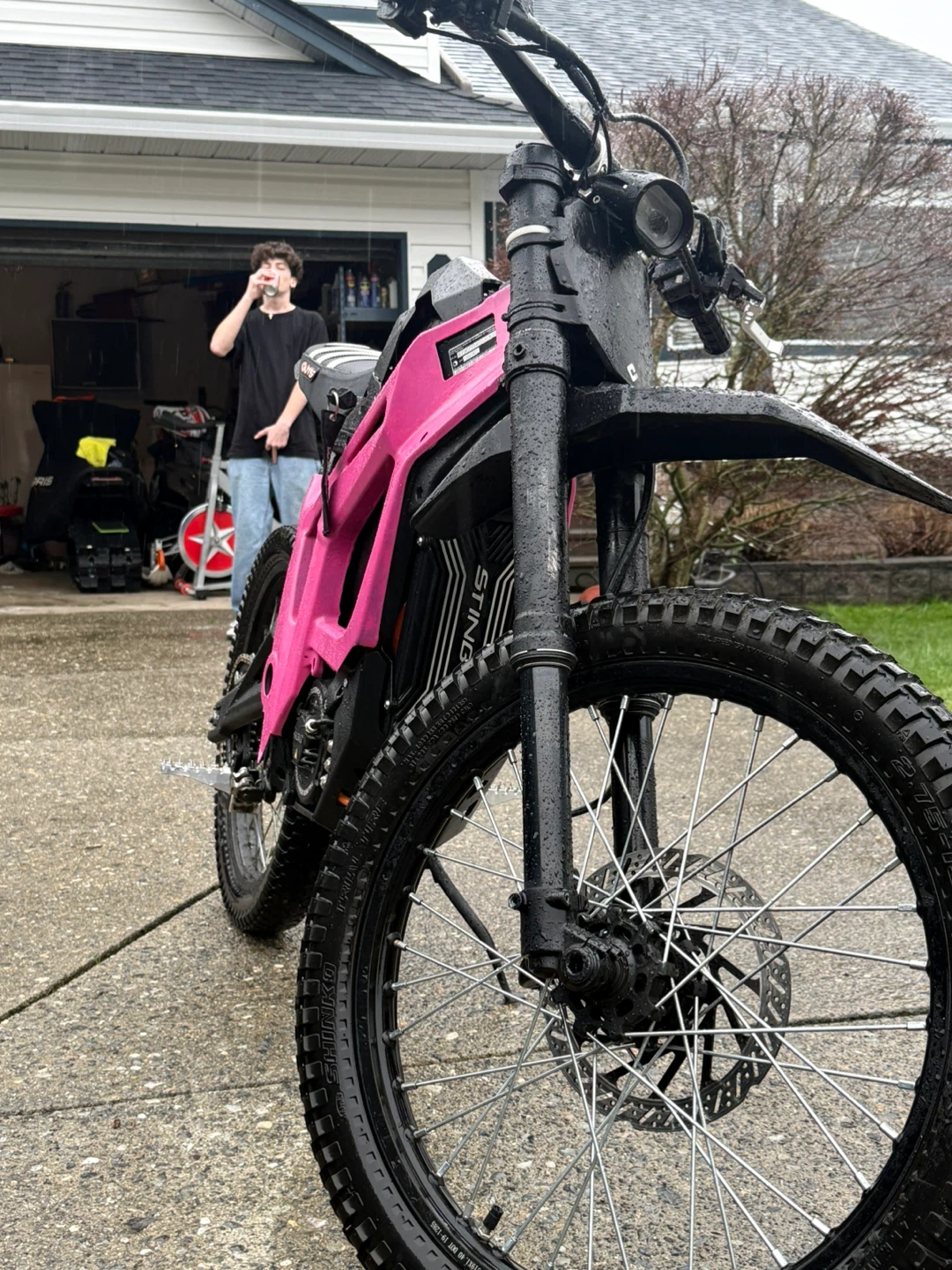 Surron Light Bee X Electric Dirt Bike - Pink