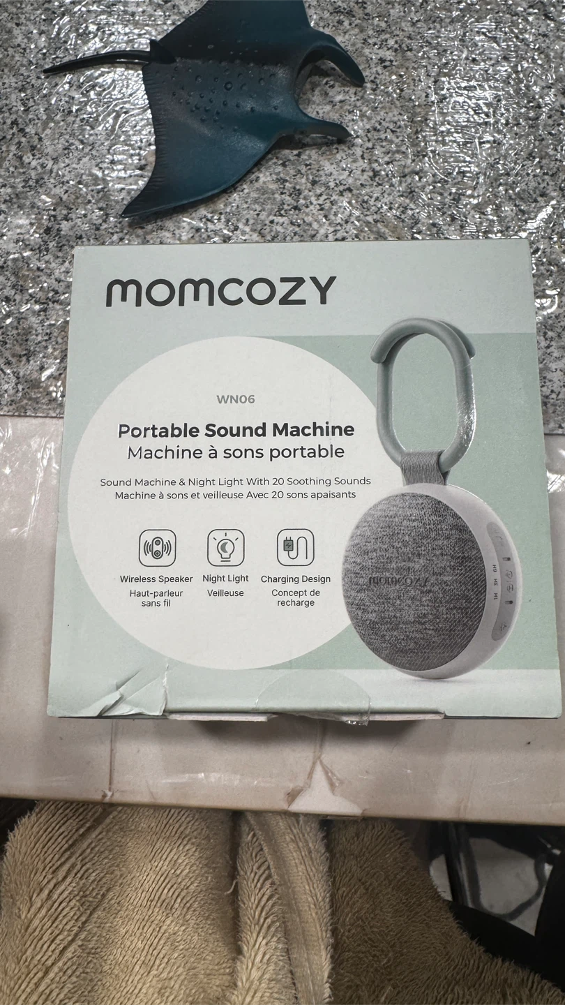 MOMCOZY Portable Sound Machine & Night Light WN06 - photo 2
