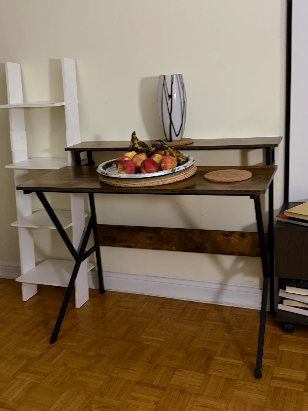 MEXIN 27" Small Computer Desk with Monitor Shelf - photo 3