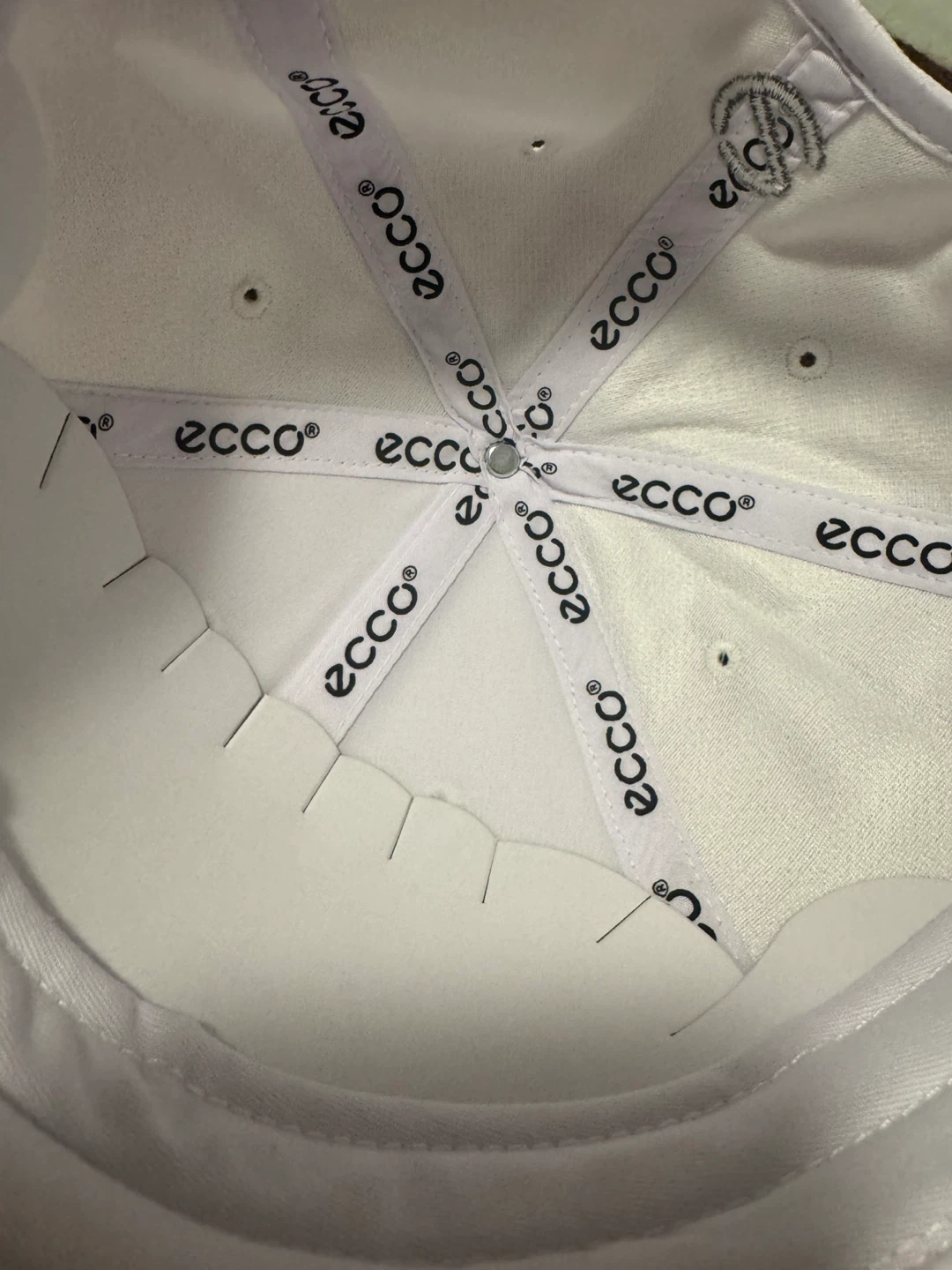 Ecco White Golf Cap Unisex - photo 3