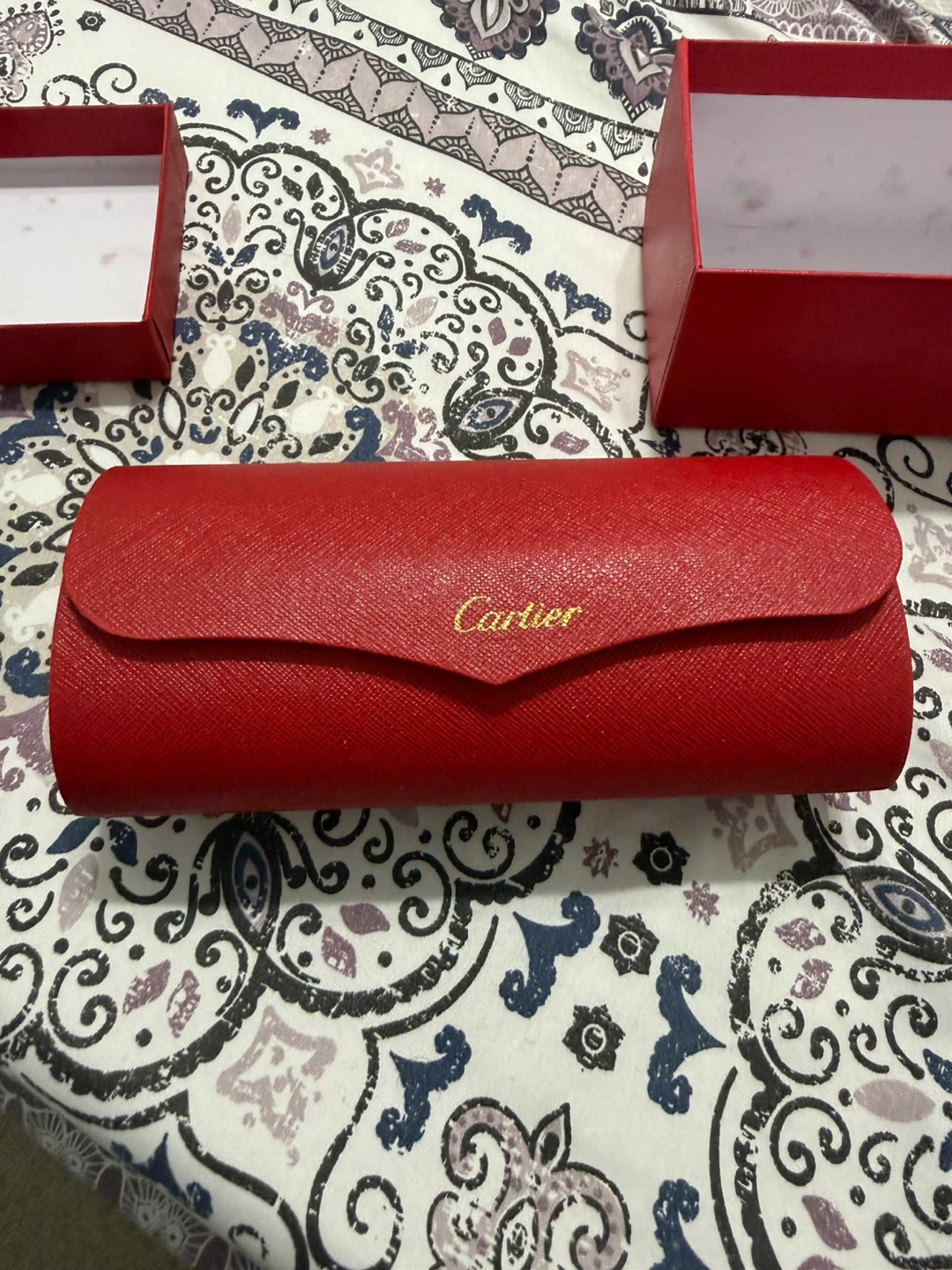 Rimless Red Eyeglasses Case - photo 3