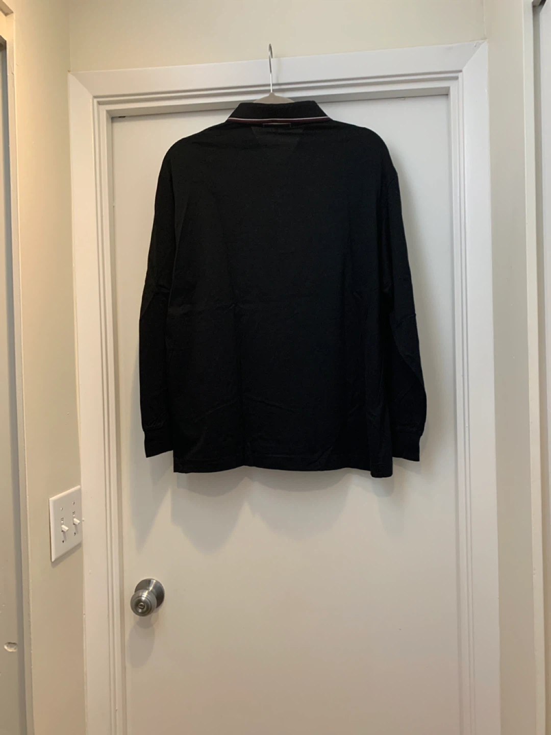 Balenciaga Paris Long Sleeve Polo Shirt Size 4 - photo 3