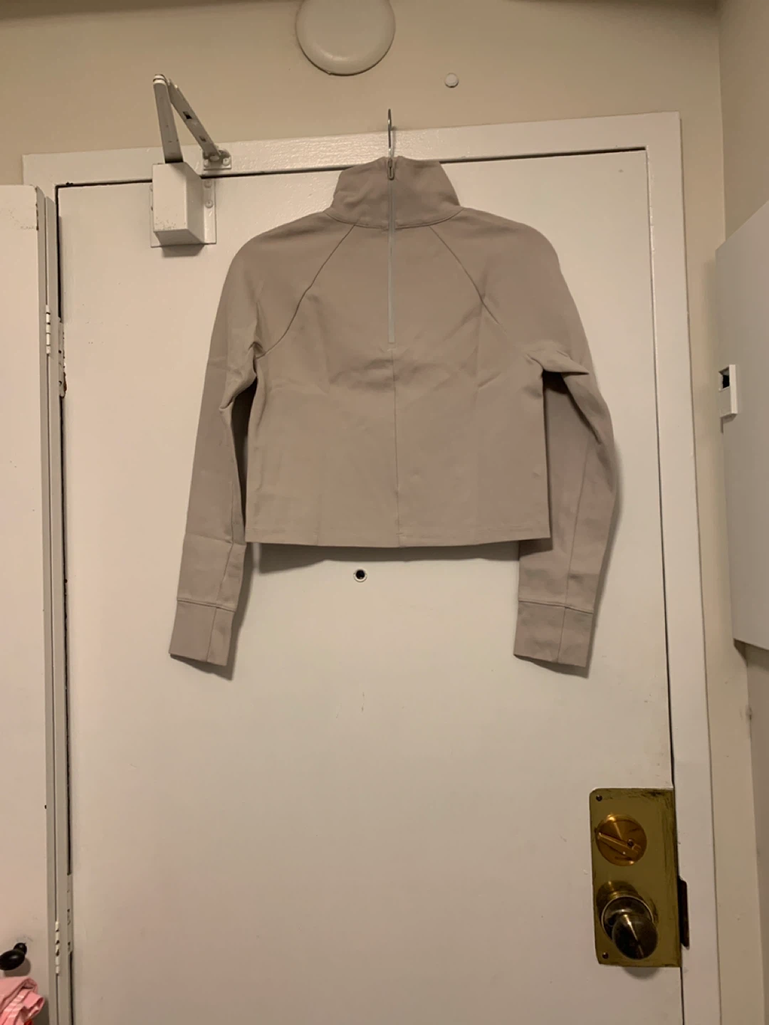 Under Armour Grey Cropped Long Sleeve Top SM/P/CH - photo 2