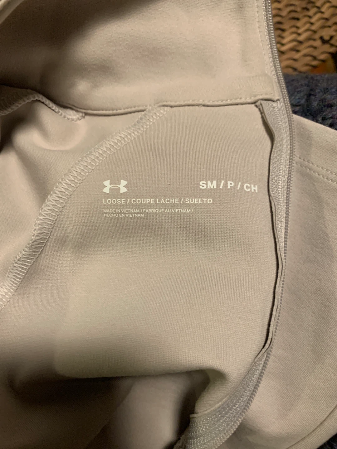 Under Armour Grey Cropped Long Sleeve Top SM/P/CH - photo 3