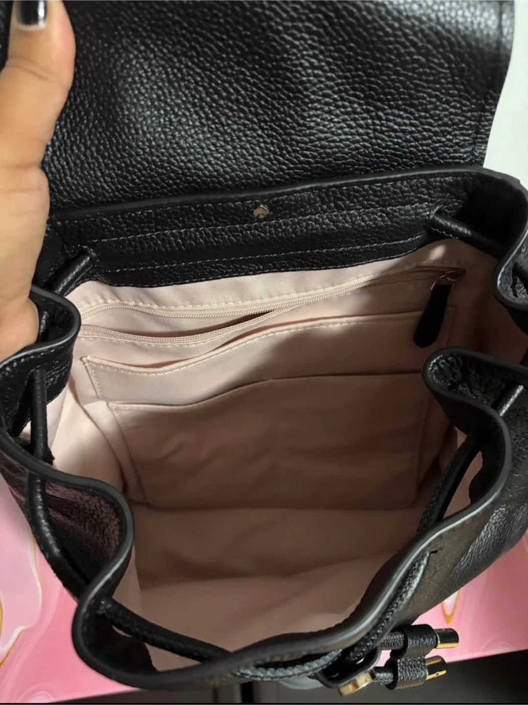 Kate Spade New York Black Leather Backpack - photo 5