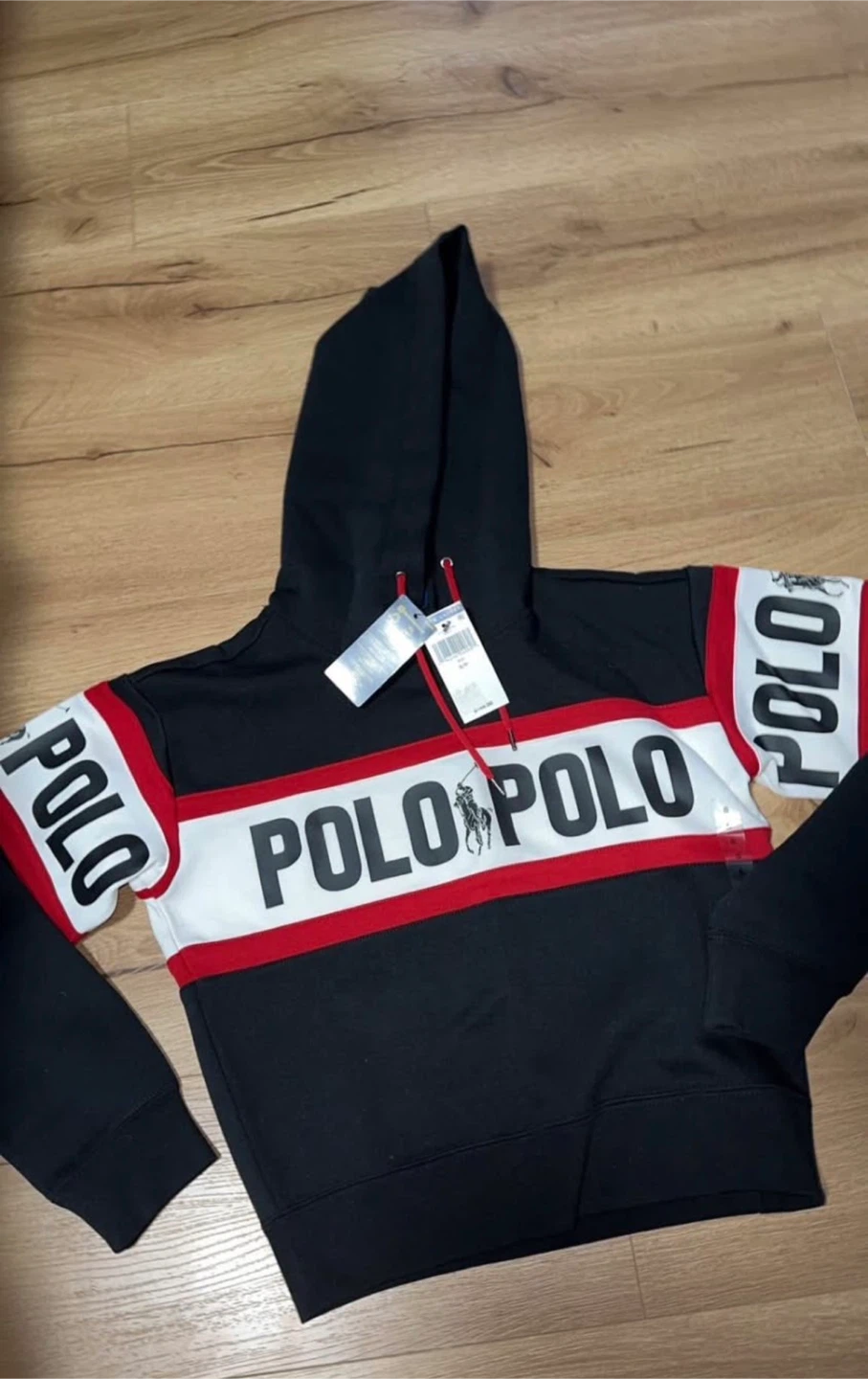 Polo Ralph Lauren Black Joggers & Hoodie Set S/P