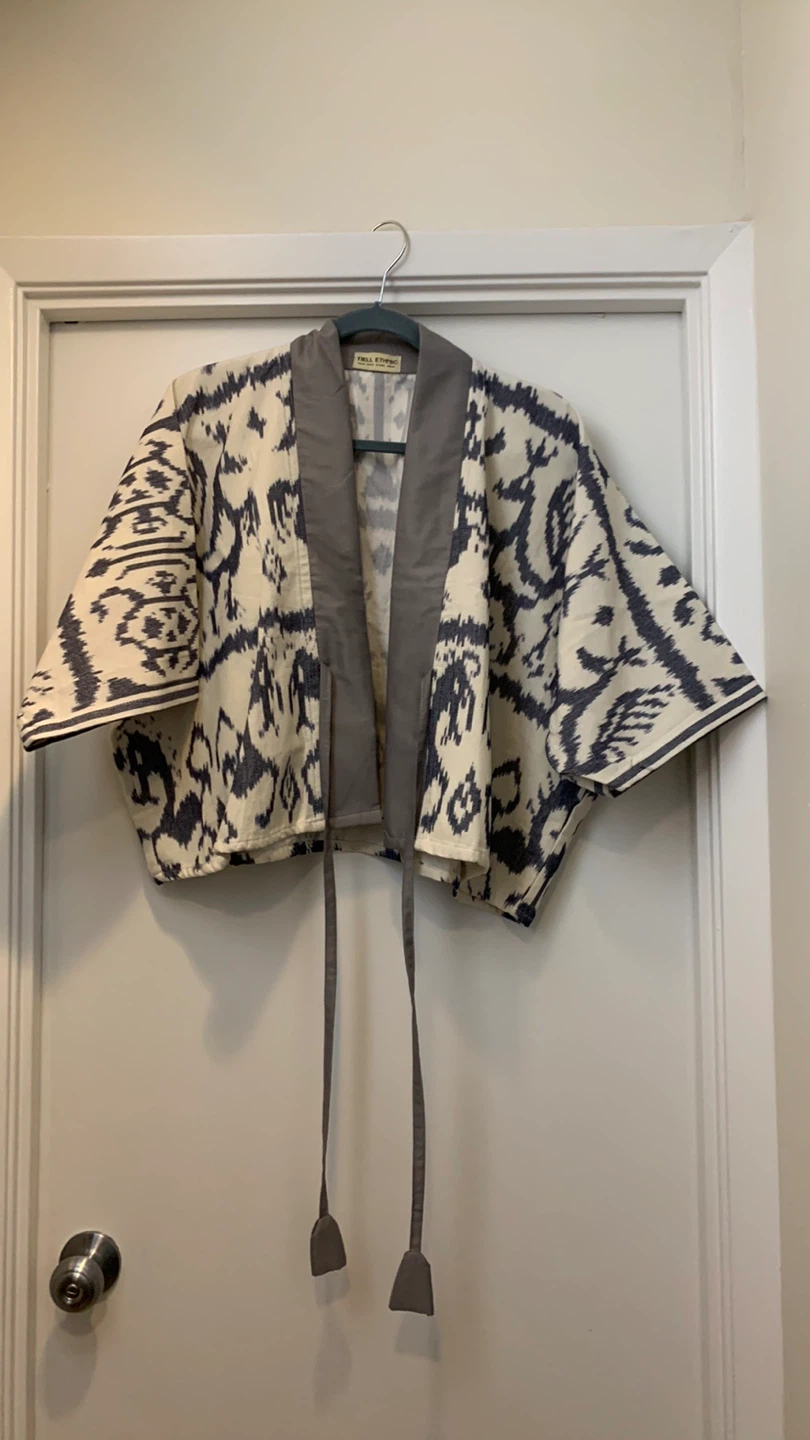 TIELL ETHNIC Women's Kimono Jacket