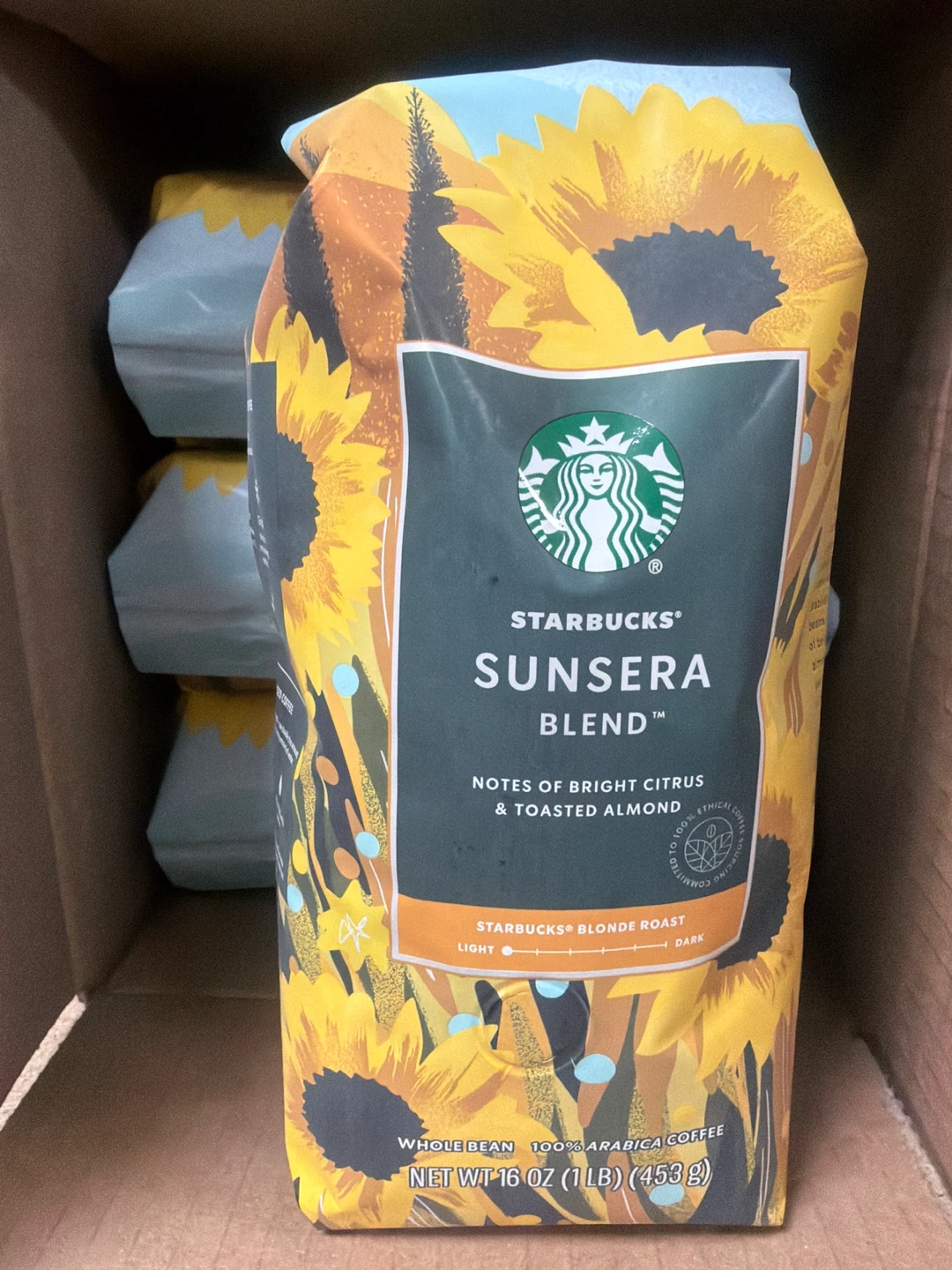 Starbucks Sunsera Blend Whole Bean Coffee - 16 oz