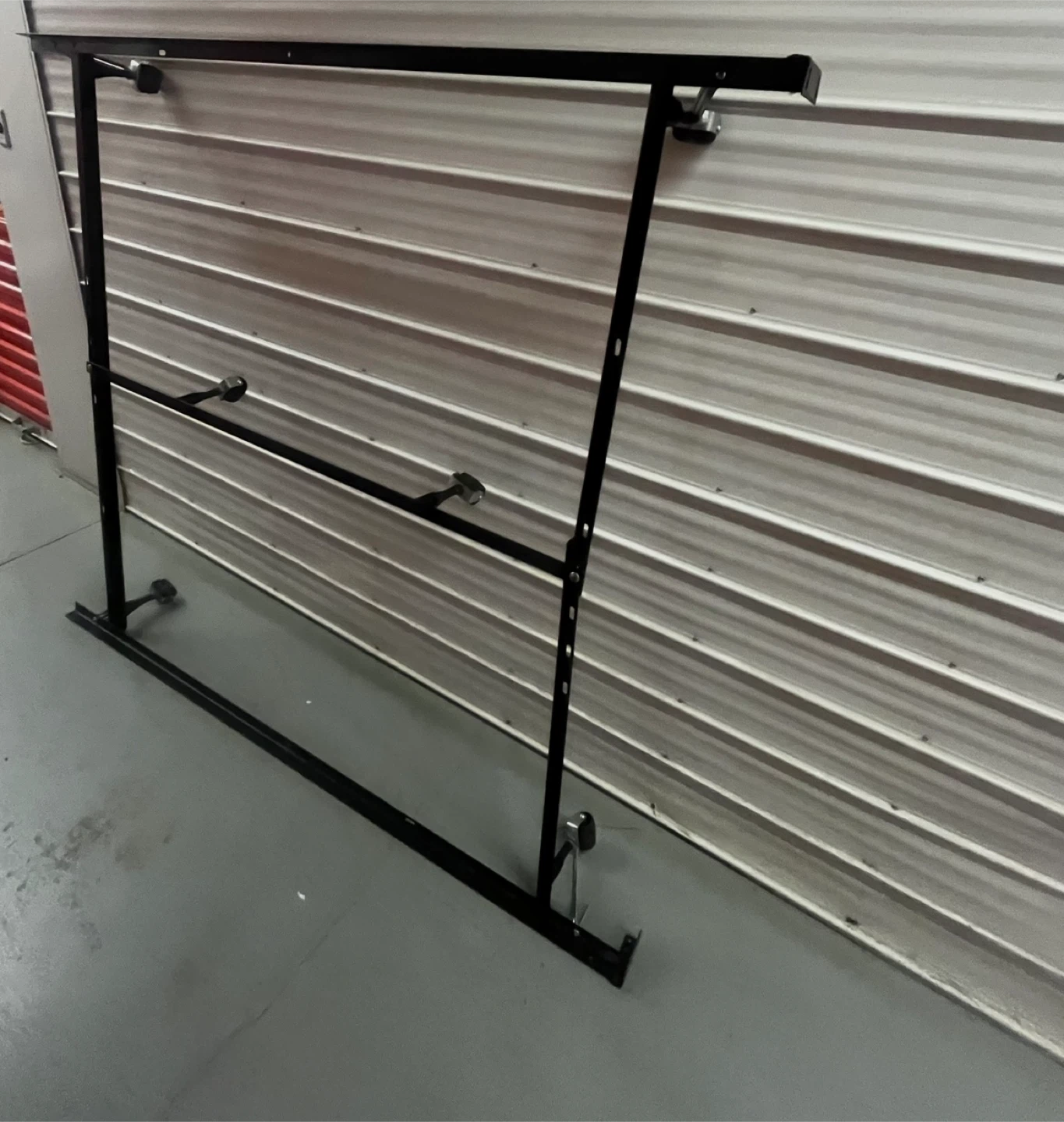 Queen / Double Adjustable Metal Bed Frame - photo 2