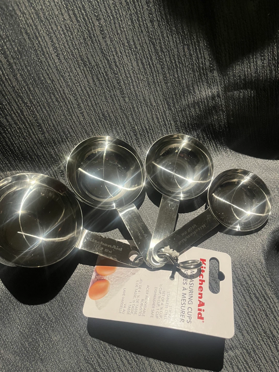 KitchenAid Stainless Steel Measuring Cups Set - photo 3