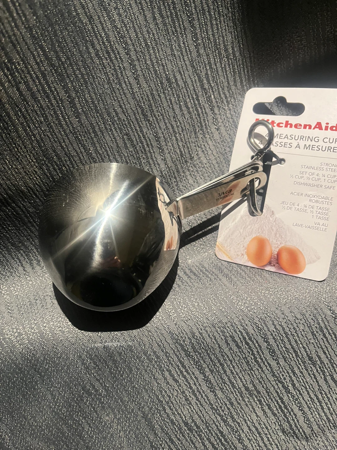 KitchenAid Stainless Steel Measuring Cups Set - photo 2