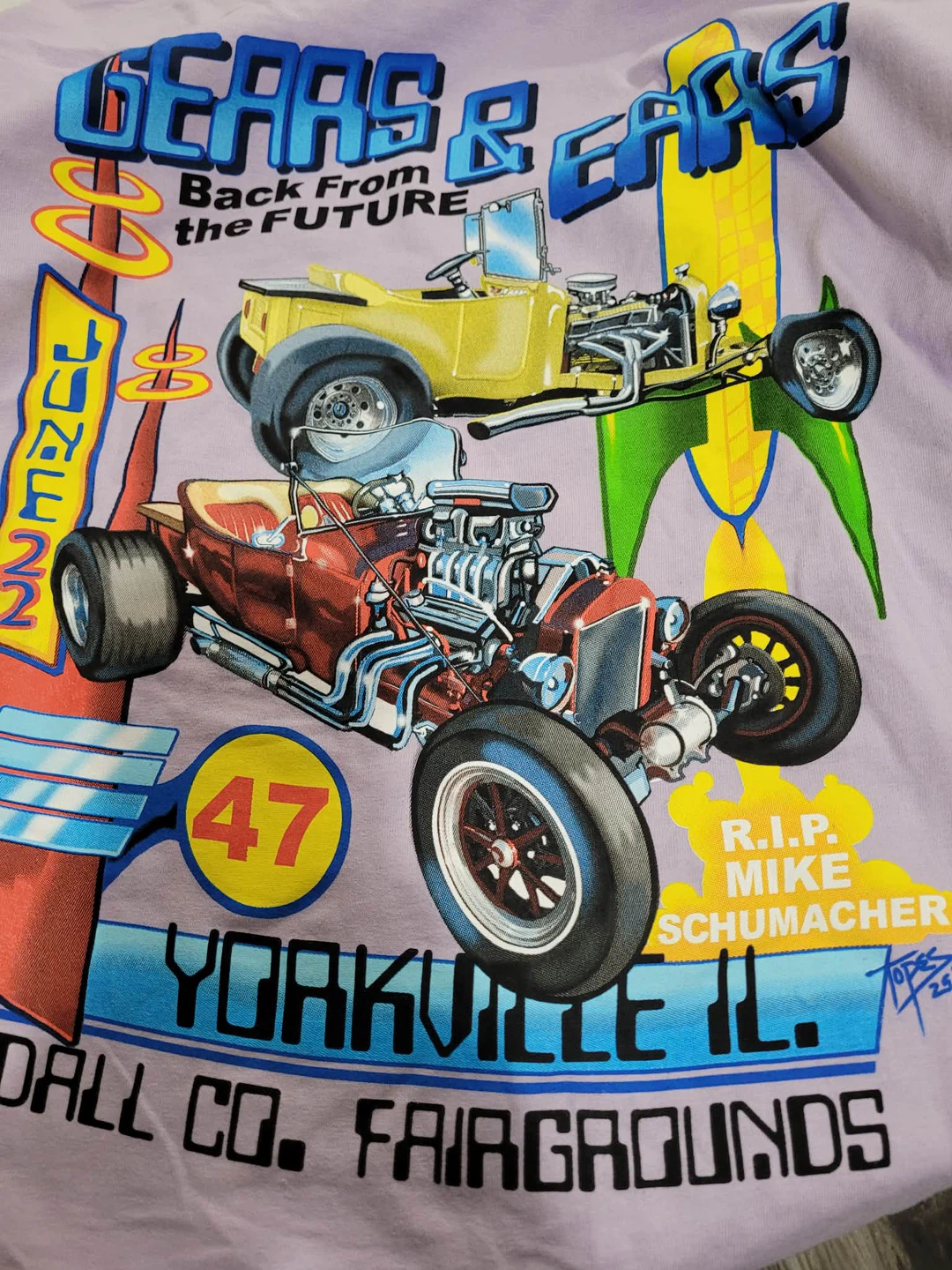 2022 Gears & Ears Car Show t shirt size XL - photo 4