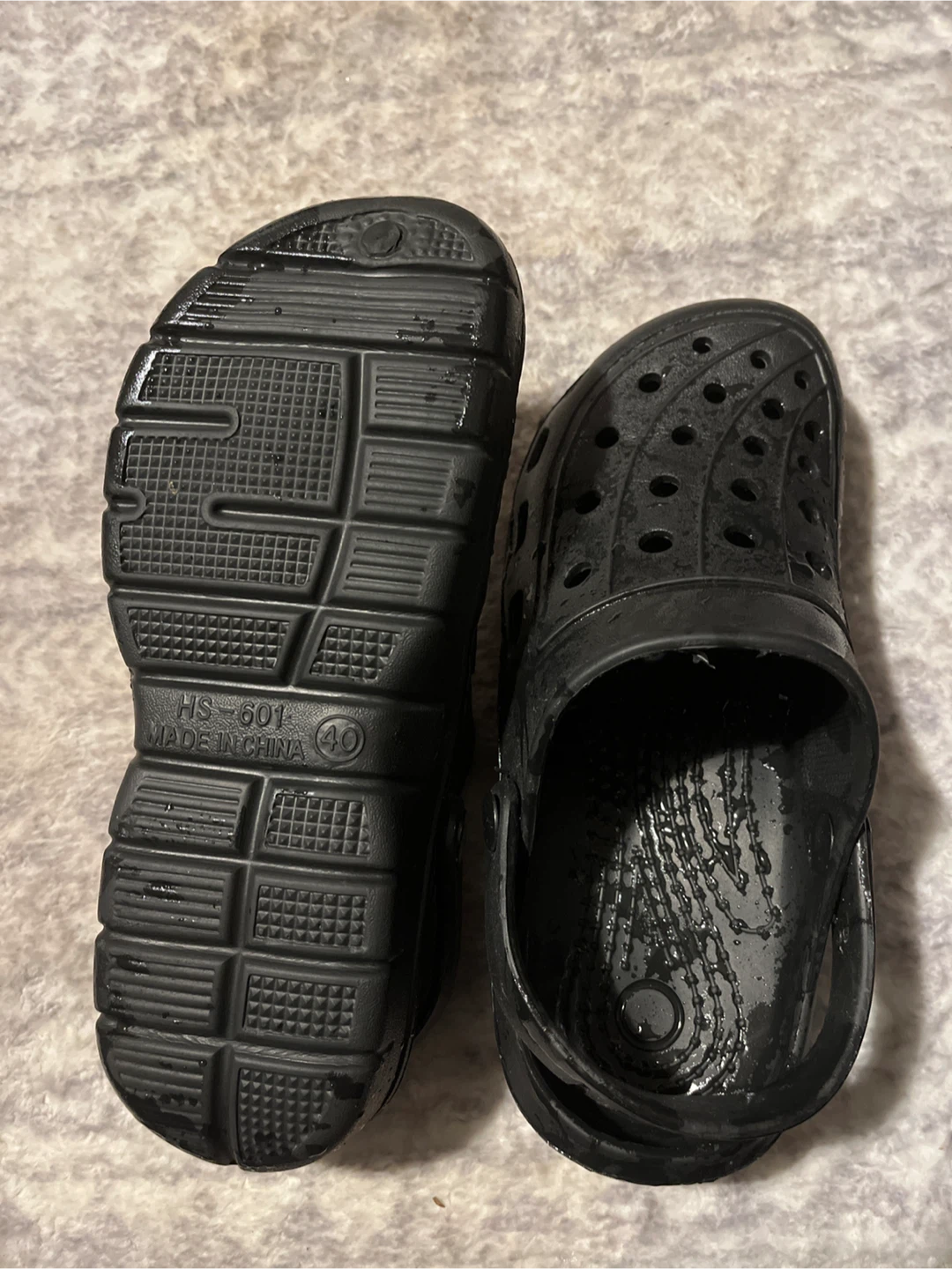 Black Clogs Size 40 - photo 2