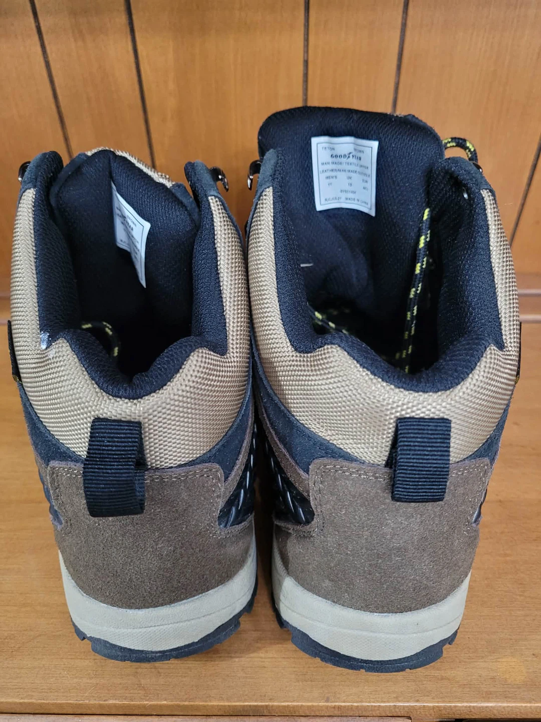 Goodyear Trail Hiking Boots Brown & Black Men's Size 11 - photo 2