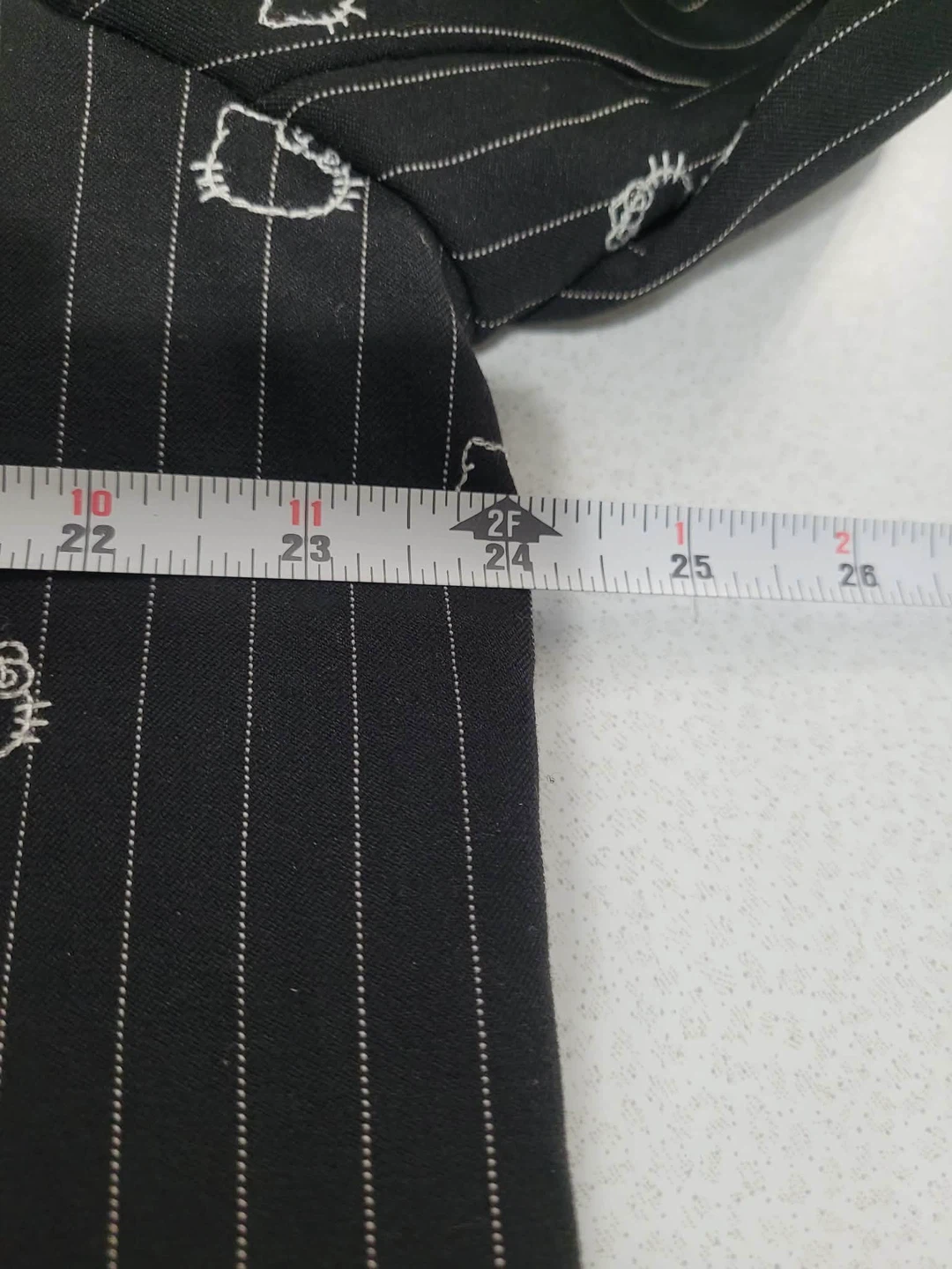 Forever 21 Hello Kitty & Friends Black Pinstripe Blazer Large - photo 4