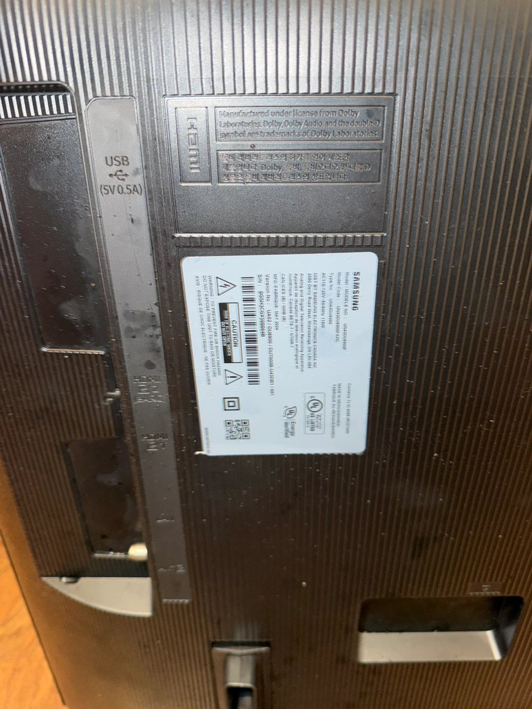 Samsung 43" TV - photo 4