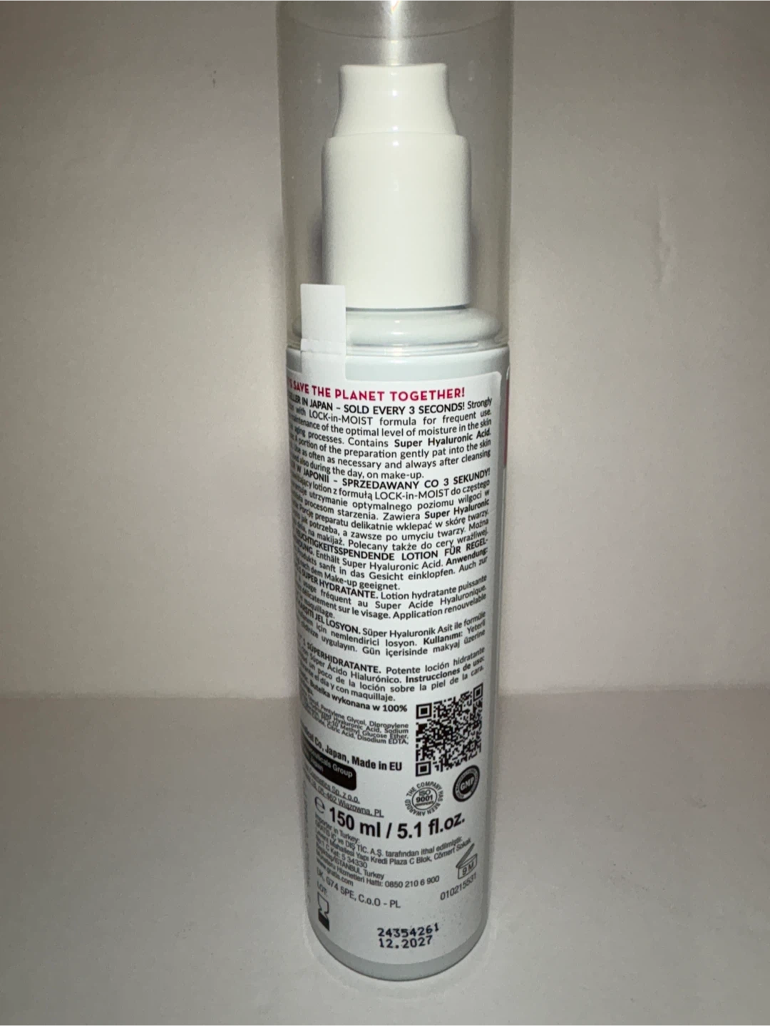 *New* Hada Labo Super Hydrator Lotion - Super Hyaluronic Acid - photo 2