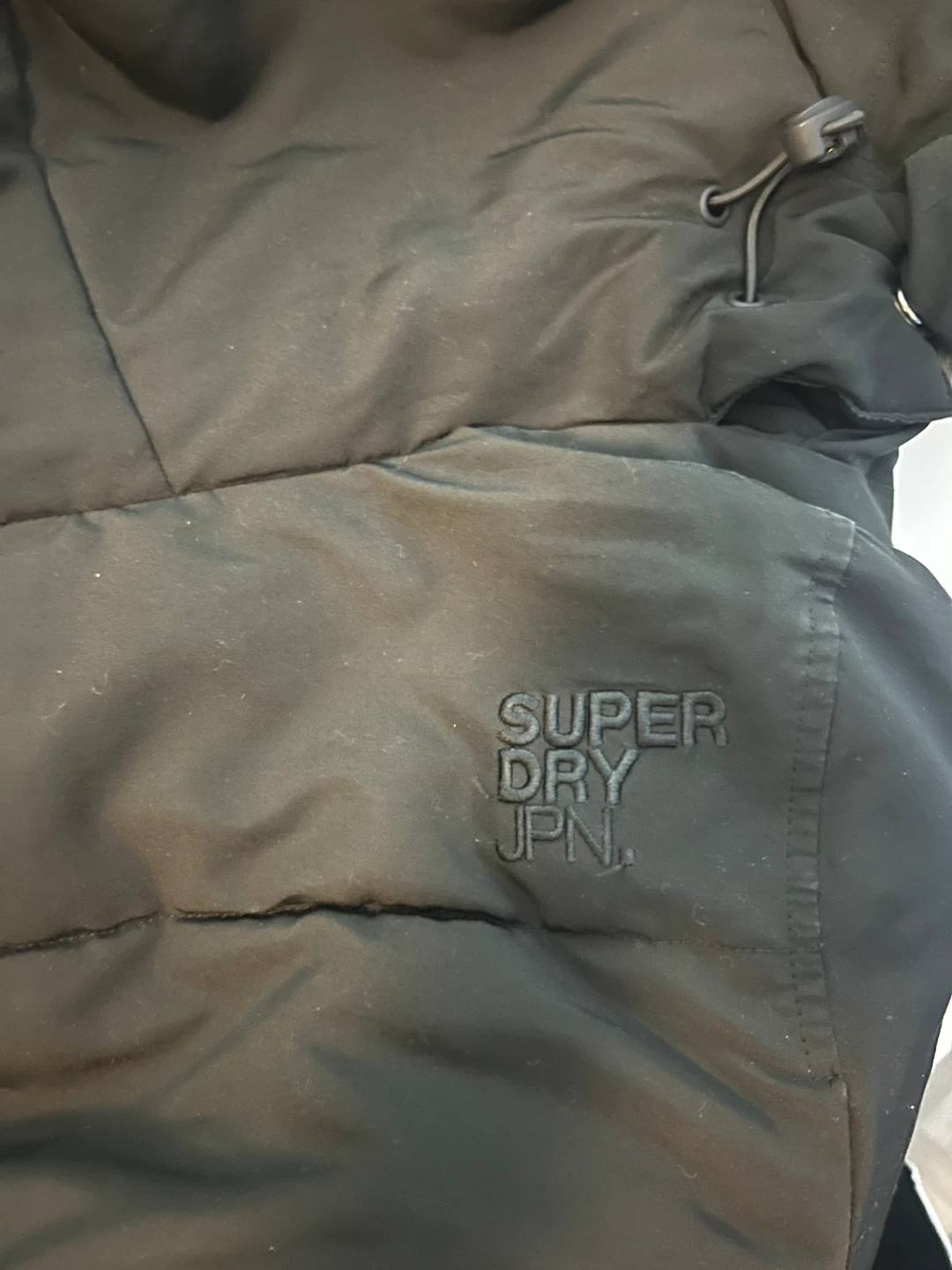 Black  Superdry Black Everest Hooded Bomber Jacket - photo 2