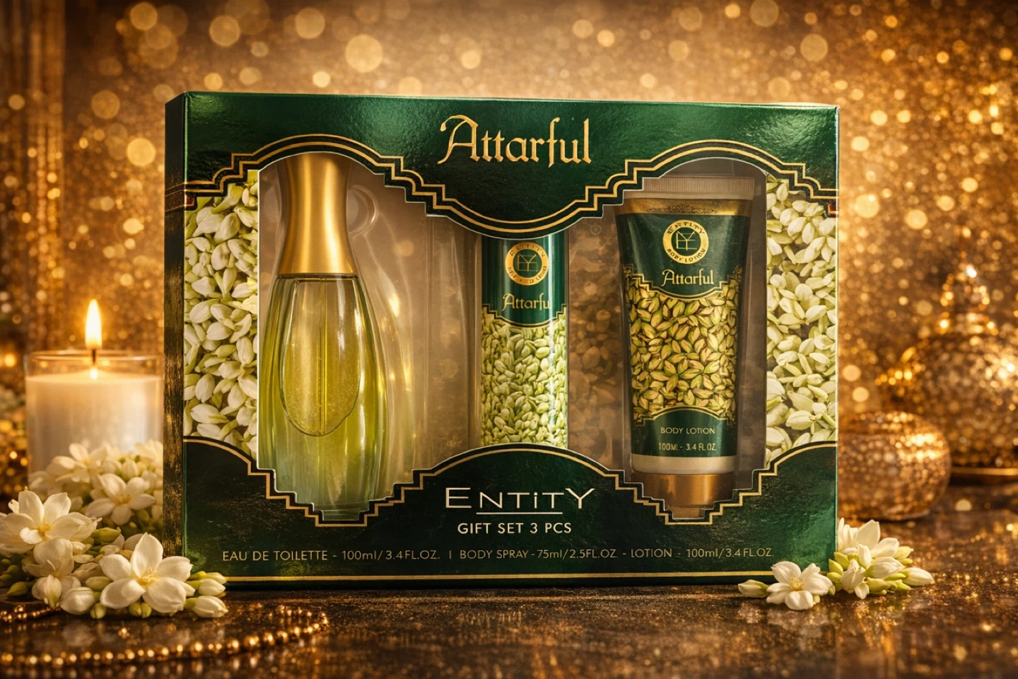 Attarful Entity Gift Set - Eau de Toilette, Body Spray & Lotion - photo 4